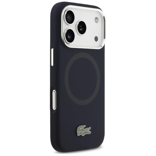 Coque silicone Lacoste iPhone 17 Pro protection premium