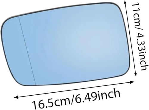 Rétroviseur latéral chauffant BMW E46 E65 miroir gauche grand angle