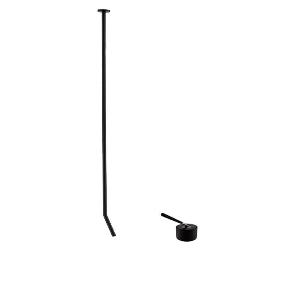 Aioneer Black A Ceiling Mount Bathroom Faucet Basin Sink Bathtub Hot&Cold Water Mixer Tap