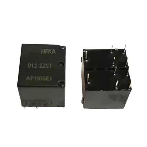 Relais automobile 10 broches HFKA-012-2ZST pour boîtier de contrôle et PCB 12V