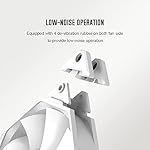 ID-COOLING FROSTFLOW X 240 Snow CPU Water Cooler LGA1700 Compatible AIO Cooler 240mm CPU Liquid Cooler White LED 2x120mm PWM Fans, Intel 1700/1200/115X, AMD AM4/AM5 - Image 5