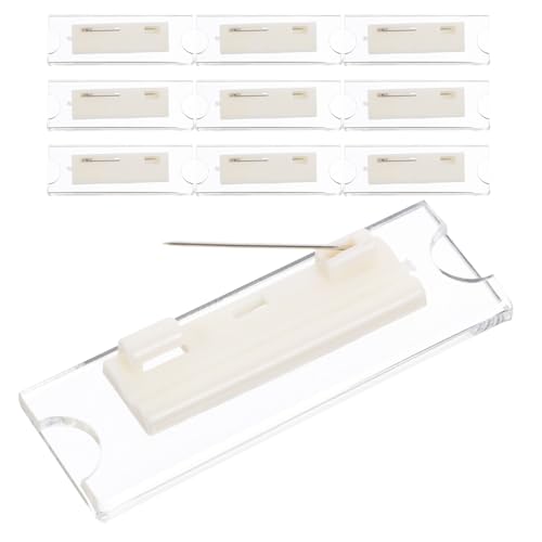 WOONEKY �A�N���������D�P�[�X �������o�b�W�z���_�[ 70×20mm 10���Z�b�g �w�Z �z�e�� ���s�p�]�ƈ�ID�J�[�h�ی�P�[�X