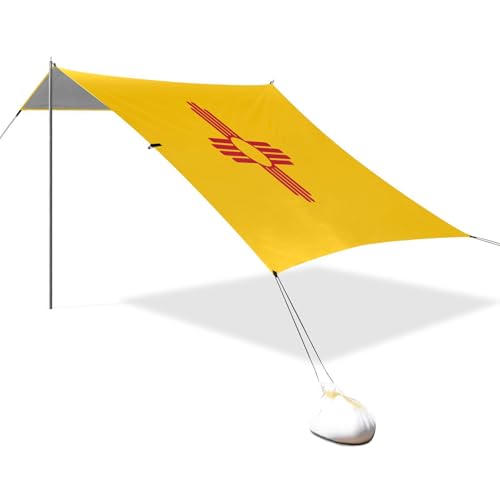 New Mexico State Flag Beach Tent & Canopy UPF50+ Protection...