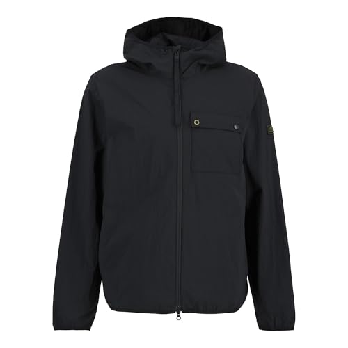 Barbour International Dalton Casual Jacket, Black (UK, Alpha, XXL, Regular, Regular, Black)
