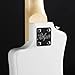 HOFNER Shorty Electric Bass Guitar, White, W/Gig Bag