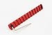 13 Slots mlok Picatinny/Weaver Rail Sections Red Anodized CNC Aluminum Mount Adapter Segment Mount for Mlcok