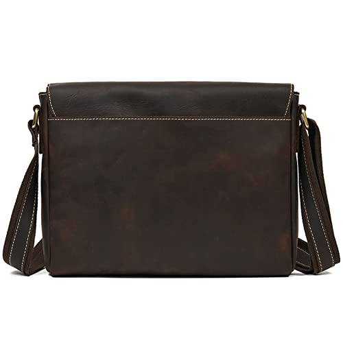 Casual Shoulder bag Men Vintage Messenger Bag for School Work Travel Commuter Bag Man Purse2