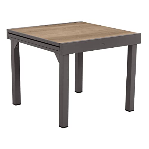 Hespéride - Table de Jardin Extensible Piazza Houblon & Tonka