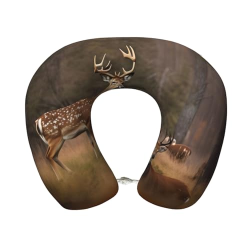 Almohada de soporte para cuello de poliéster negro miniatura 1