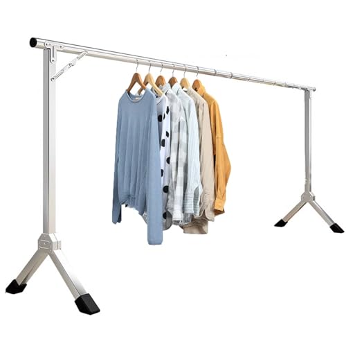 Grand fil à linge extensible durable en acier inoxydable de qualité