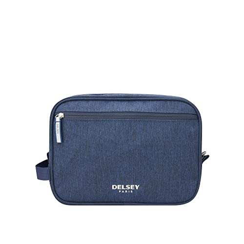 DELSEY PARIS - ACCESSORY 2.0 - Trousse de toilette souple - 21x29x15 cm - 9 litres - XS - Bleu marine Cover