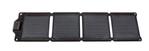 EnerPlex Kickr 4 6W Ultra-light Solar Charger for Smartphones and Electronics, Black, KR-0004-BK