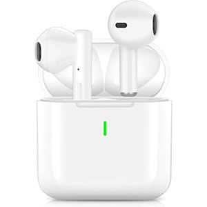 Wireless Earbuds,Bluetooth 5.3 in Ear Headphones,40H Playtime Wireless Bluetooth Earphones with Noise Cancelling Mic, HiFi Stereo Deep Bass Wireless Earbuds IPX8 Waterproof for iPhone/Android/IOS