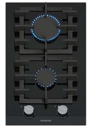 Domino Gaz 30cm 2 Feux Noir - ER3A6BI40