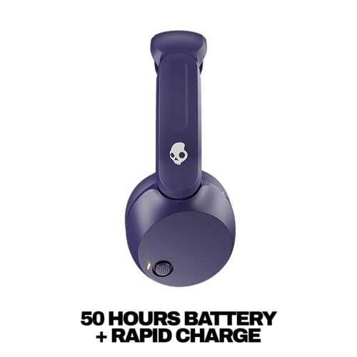 Image of Skullcandy Icon 180 Wireless On-Ear Bluetooth Headphones, Up to 50 Hours Battery, Lightweight and Travel Ready, Secure Fit, Sweat and Water Resistant, Microphone iPhone Android - Future