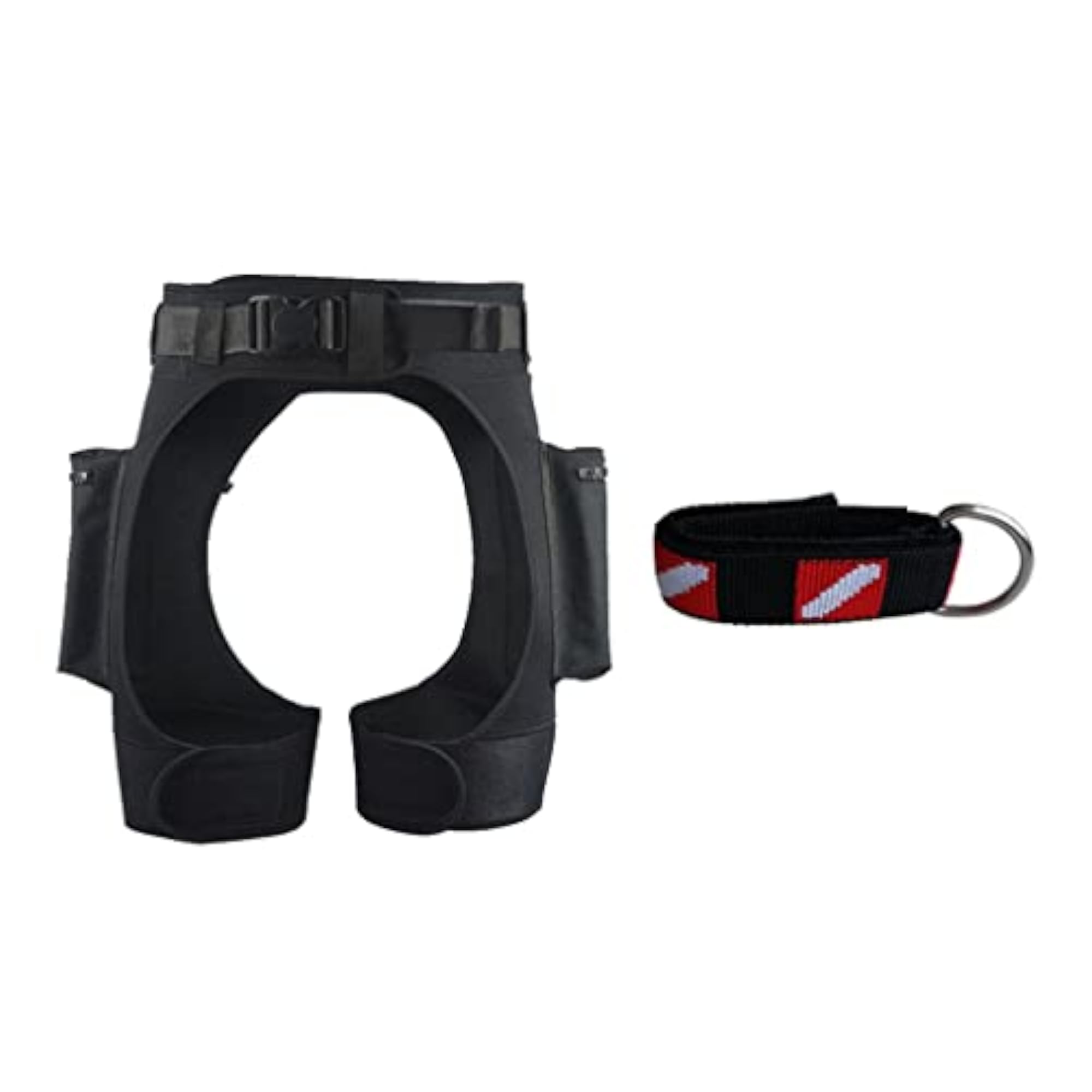 Scuba Diving Weight Shorts with Wrist Strap