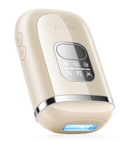 2026 Nuevo modelo Depiladora Laser para Mujer, Pulsos Duales 78W Potente 22J y Tecn IGBT, Depilación láser con Sapphire Ice 4 °C, Indolora, Eficaz, Permanente, Adecuado para bikinis y axilas