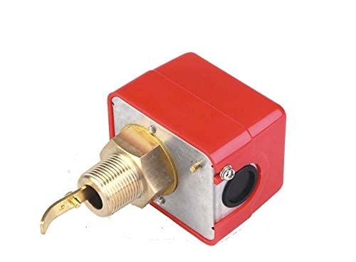 BHI Brass Paddle Water Flow Switch – Industrial/Residential Flow Monitoring for Pumps, Boilers, HVAC & Water Treatment