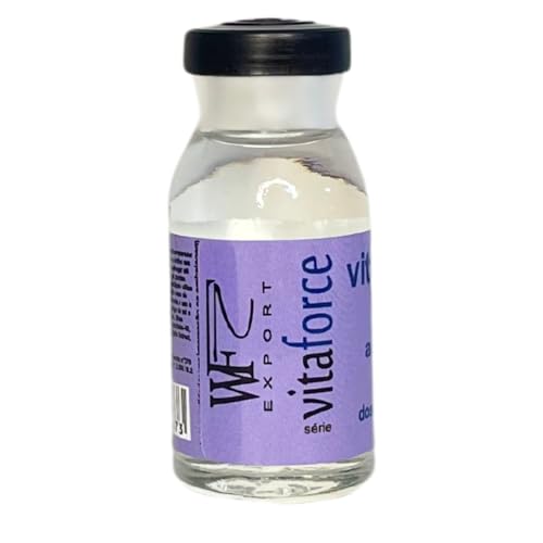 Vitamina para Cabelos com Queda Fragilizado Quebradiço Danificado WF Ampola Vitaforce 12ML