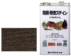 ロックペイント 油性ナフタデコール 4L ウオルナット