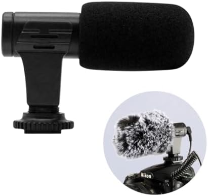 MAMEN - Microfone Shotgun Estereo Super cardioide HD cameras e ce...