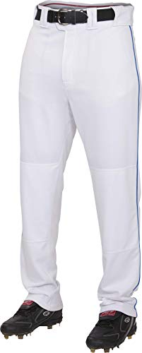 Image of Rawlings PRO 150 Series Baseball Pant | Full Length Semi-Relaxed Fit | Adult Sizes | Piped Color Options