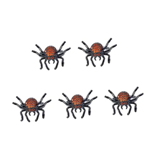 Bague araignée robuste Halloween en alliage pour remplacer les bagues plastiques fragiles