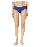  LAUREN RALPH LAUREN Beach Club Solids Wide Shirred Banded Hipster Bottom Indigo 4