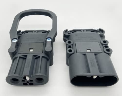 Forklift Charging Connector 80A160A320A Electric Forklift Charging Male + Female Connector Plug Connector (160A)