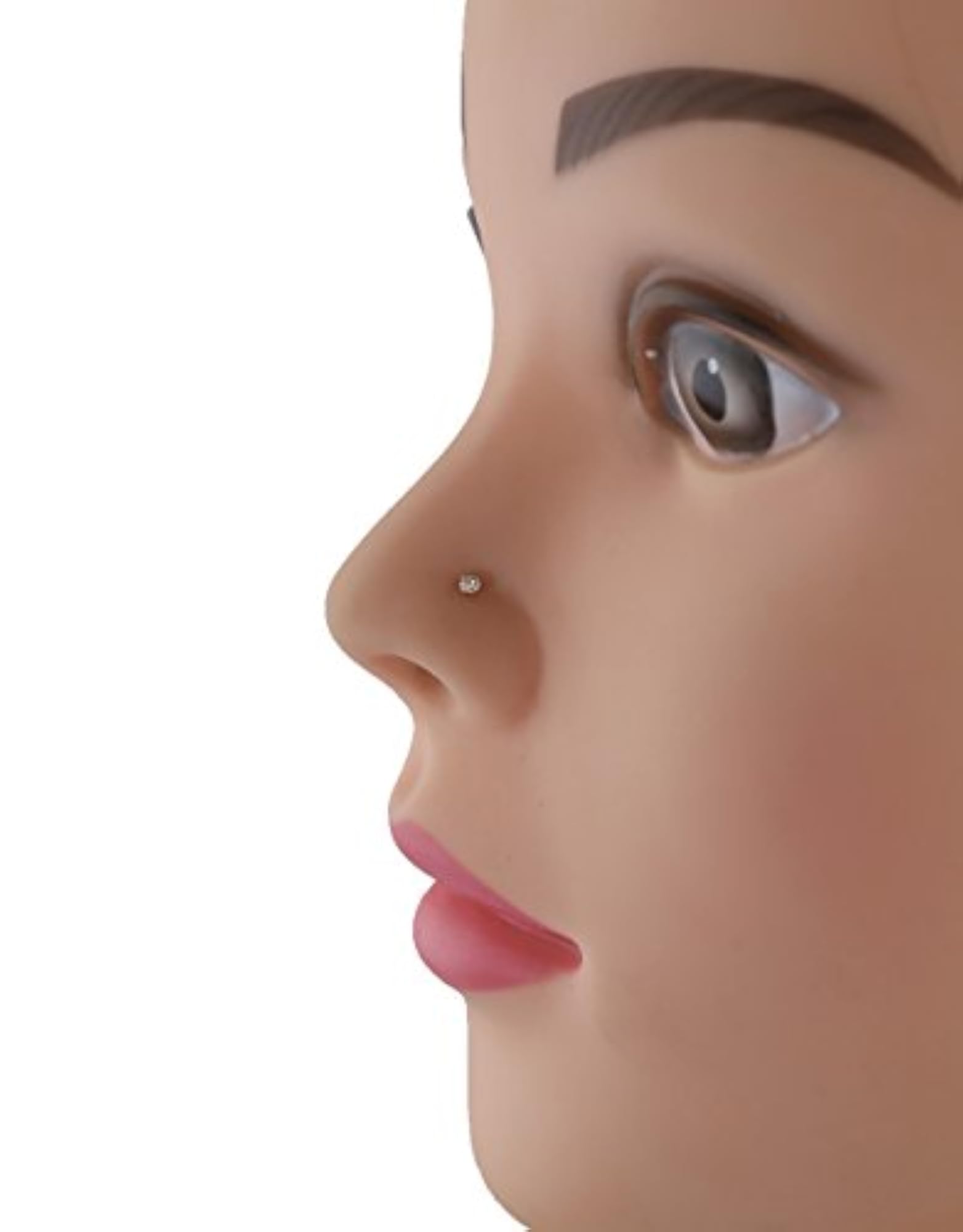 Women's Classy Studded Shimmering Stone Nose Pin