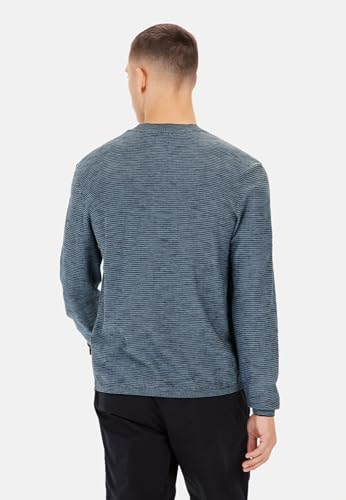 camel active 409540-5k30 Pullover, Blu, L Uomo