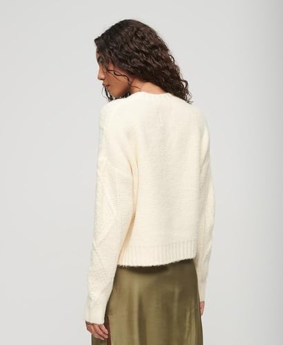 Pull torsadée épaisse femme Superdry - vue 3