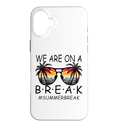 We Are On A Break �搶 ���K�l �ċx�� �n���[�T�}�[ �X�}�z�P�[�X iPhone 16 Plus �p