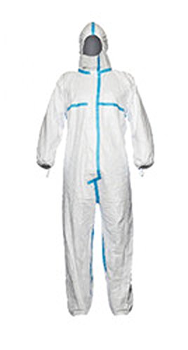 Tyvek d13495752 Classic Plusmodel cha5 a con capucha Mono, 3 x -large, (100 unidades), color blanco