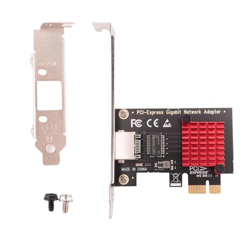 Tarjeta de red PCIe Gigabit 10/100/1000Mbps RJ45 adaptador de red cableado LAN miniatura 1