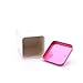 X004 Metal Square Kitchen Bread Bin/Box/Container/Home Gift Biscuits Tea Coffee Sugar Storage Tin Canister Sets (Pink)