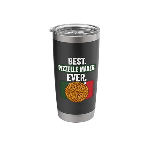 Best. Pizzelle Maker. Ever. Pizzelle Stainless Steel Insulated Tumbler