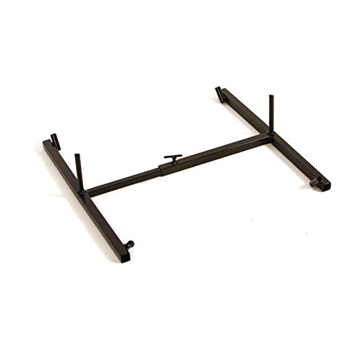 Delta McKenzie Heavy Duty 3D Archery Target Stand - Adjustable Steel Mount 15-26 - Powder Coated Weather Resistant - Compatible with Most Hunting Practice Targets - USA Made