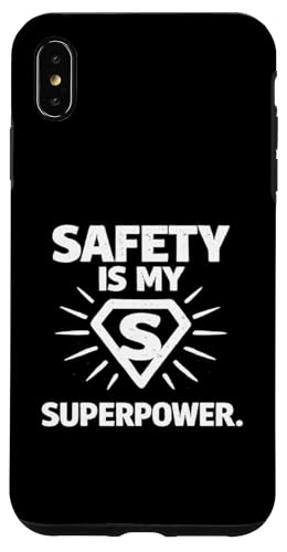 Safety Is My Superpower | �E����S�`�����s�I���M�t�g �X�}�z�P�[�X iPhone XS Max �p
