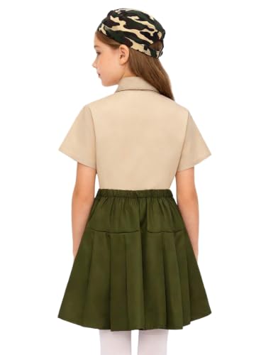 Uniforme pilote de chasse enfant confortable pour s'habiller facilement sans aide extérieure