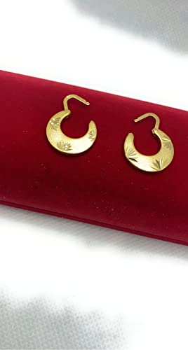 Charming nattiyan earrings, Small, Copper, No Gemstone3