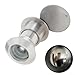 Brass Door Viewer 28mm for 40-55 mm Thick Doors for Privacy Cover, Anti-Theft Peephole for Home Security, Tool-Free Installation