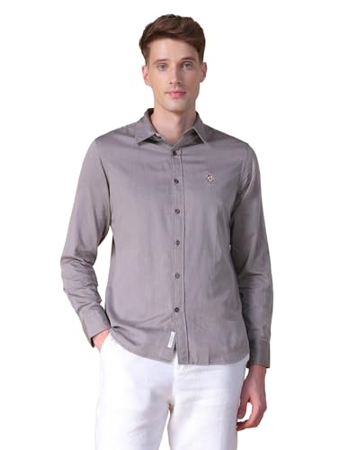 Image of U.S.Polo Association Men's Twill Tailored Fit Shirt
