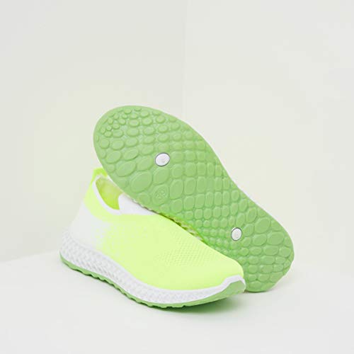 Image of shoexpress Womens Textured Walking Shoes with Slip-on Styling Walking Shoes