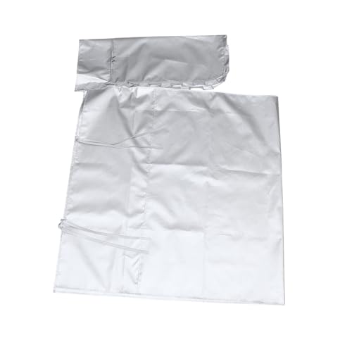 BUGUUYO 洗濯機カバー ドライヤー リントブラシ ベント ーナー 車 靴洗濯機用バッグ キット ミニ 糸くず 防水 洗う サポート ポータブル シーラー オックスフォード布 Silver