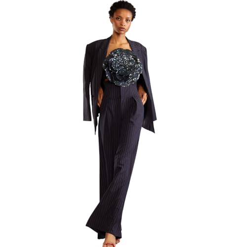 Cynthia Rowley Pinstripe Blazer