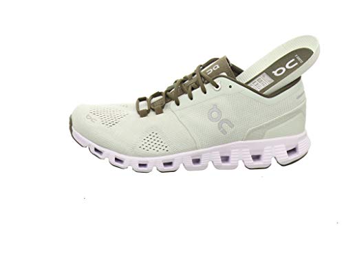 On Running M Cloud X Grün, Laufschuh, Größe EU 44 - Farbe Aloe - White