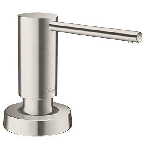 Authentic Crazy Deals hansgrohe 40448800 A51 Soap Dispenser for Sink, Stainless Steel Kitchen Accessory, Round Authentic Crazy Deals hansgrohe 40448800 A51 Soap Dispenser for Sink, Stainless Steel Kitchen Accessory, Round