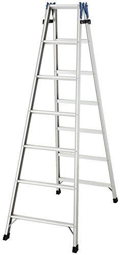 長谷川工業(Hasegawa)アルミはしご兼用脚立 天板トレー RD2.0-21(1.99m)(16330)