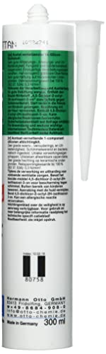 OTTOSEAL S100 Premium-Sanitär-Silikon 300ml C43 manhattan